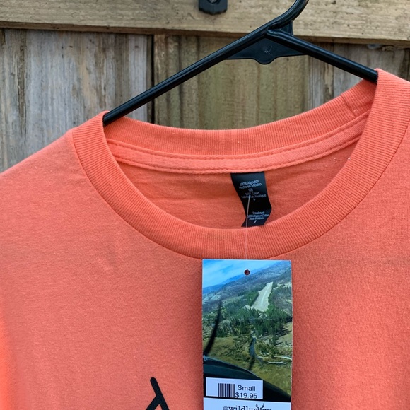 Jeep Girl Tee size small - Orange/Black NWT - Picture 3 of 4